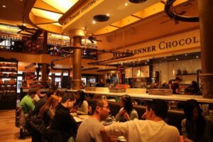 Max Brenner restaurant in new york